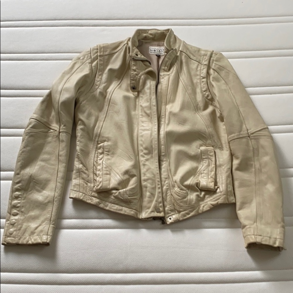 Genuine leather jacket